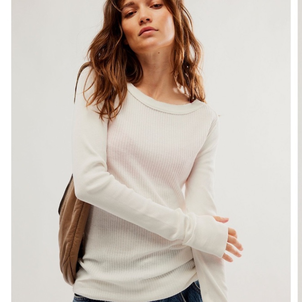 NWT- Free People Honey B Crew Neck